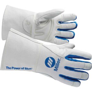 miller 263333 lined mig welding glove, large