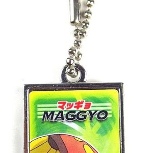 Takara Tomy Pokemon BW 16th Movie Metal Keychain 1.4" x.75- Maggyo- Stunfisk