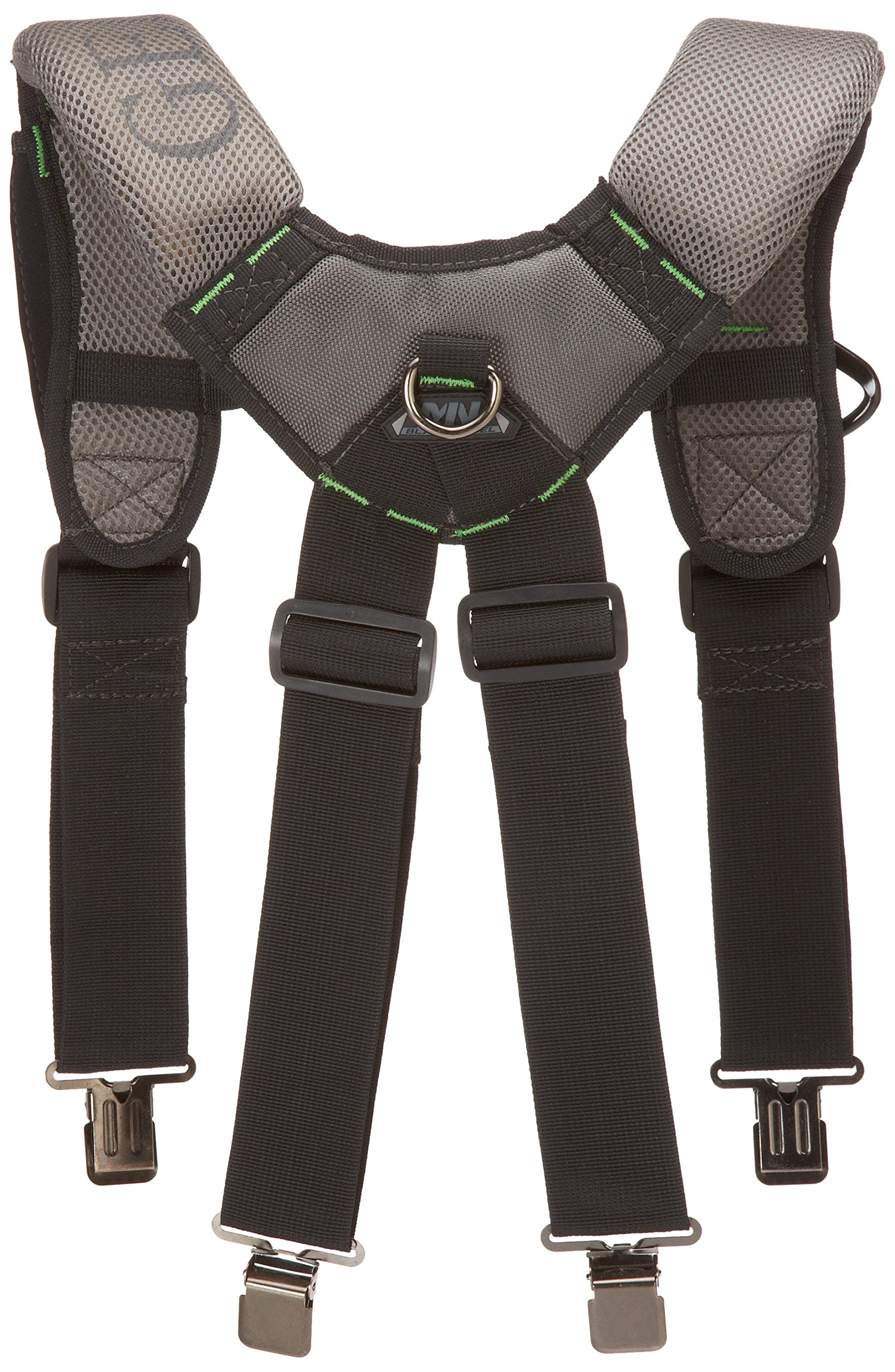 McGuire-Nicholas - BL-30289 30289 Bl- Load Bearing Gelfoam Suspenders For Added Back Support, Black Black