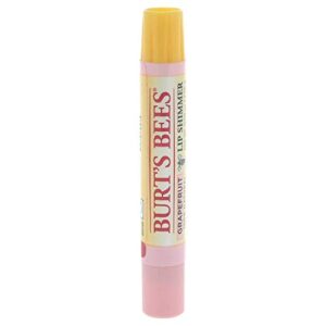 Burt's Bees Lip Shimmer, Grapefruit 0.09 Ounce (Pack of 4)