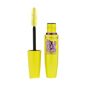 maybelline new york volum' express colossal washable mascara, glam brown [232] 0.31 oz (pack of 3)