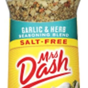 Mrs. Dash GARLIC & HERB Salt-Free Seasoning 2.5oz (2-pack)