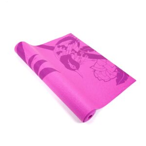 wai lana yogi birds of paradise mat, pink