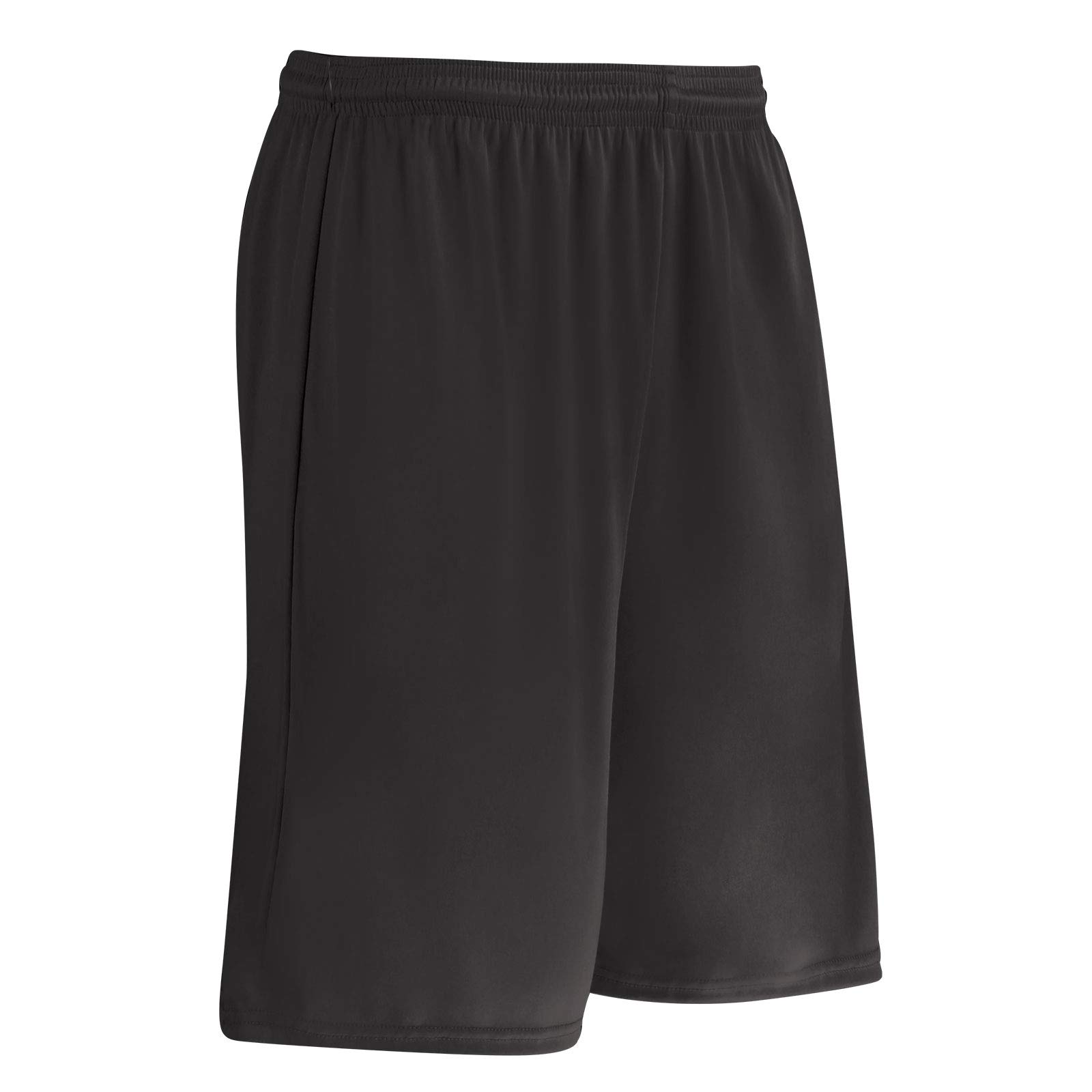 CHAMPRO Unisex-Youth Clutch Basketball Shorts, Black, Small