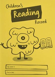 silvine a5 child reading record - yellow (pack of 25)