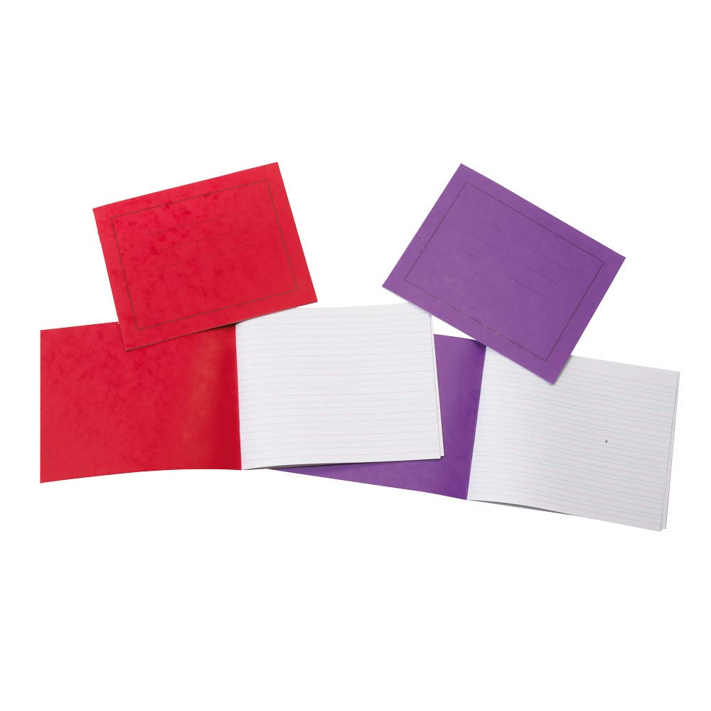 Silvine 165 x 203 mm Handwriting Book (Pack of 25), Purple