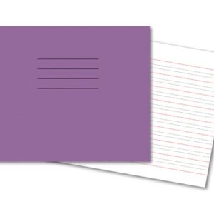 Silvine 165 x 203 mm Handwriting Book (Pack of 25), Purple