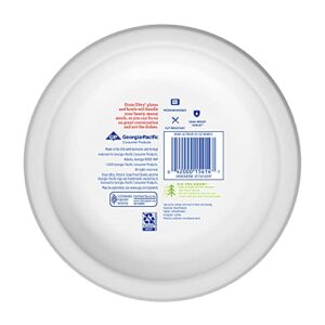 Dixie Ultra, Large Paper Bowls, 20 Oz, 52 Count, Microwave Safe, Disposable Bowls Great For Breakfast, Lunch, And Dinner Meals