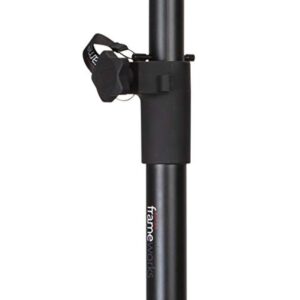 Gator Frameworks Standard Subwoofer Speaker Pole Mount with Adjustable Height (GFW-SPK-SUB60),Black