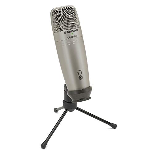 Samson 29/C01UPRO USB Microphone, Silver