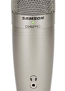 Samson 29/C01UPRO USB Microphone, Silver