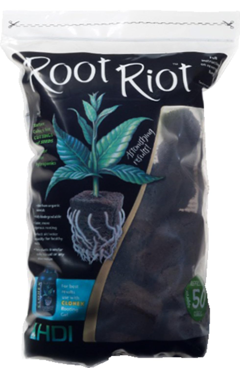 Root Riot Plugs 50 Cubes