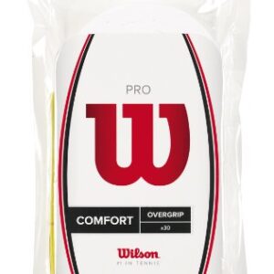 WILSON Pro Overgrip (30-Pack), White