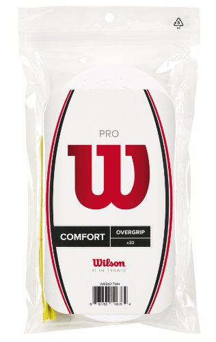 WILSON Pro Overgrip (30-Pack), White