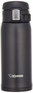 zojirushi sm-sa36ba stainless steel vacuum insulated mug, 1 count (pack of 1), black