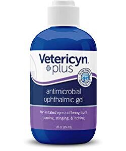 Vetericyn Plus Ophthalmic Eye Gel for Horses | Eye Ointment Alternative to Lubricate and Relieve Horse Eye Irritations, Safe for All Animals. 3 ounces