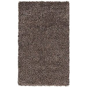 safavieh california shag collection accent rug - 2'3" x 5', mushroom, non-shedding & easy care, 2-inch thick ideal for high traffic areas in entryway, living room, bedroom (sg151-8181)