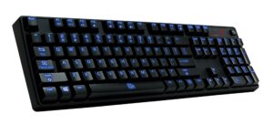 tt esports thermaltake tt e sports poseidon z blue switches with 4-level brightness blue led mechanical gaming keyboard kb-piz-klblus-06