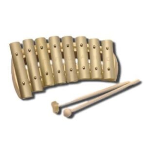 curved diatonic glockenspiel made in sweden by auris