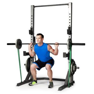 CAP Barbell FM-8000F Deluxe Power Rack, Gray