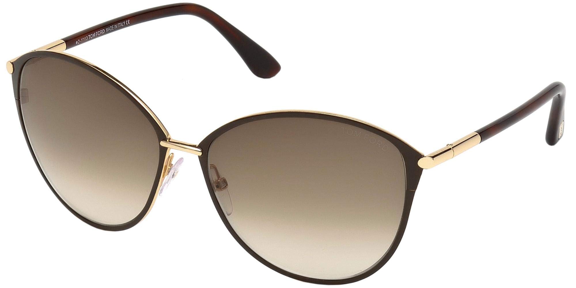 Tom Ford Sunglasses Women TF 320 Brown 28F Penelope 59mm