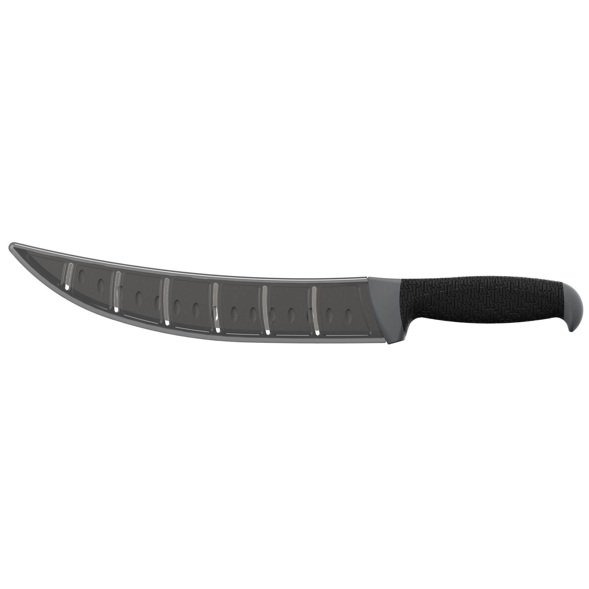 Kershaw Curved Fish Fillet Knife, 9" High Performance Stainless Steel Blade, Glass-Filled Nylon Handle, Includes Protective Blade Sheath, Ideal for Freshwater and Saltwater Fish