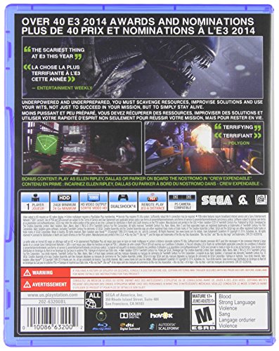 Alien: Isolation - PlayStation 4