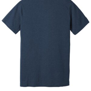 Bella+Canvas Unisex Jersey Short Sleeve Tee, Heather Navy, X-Large