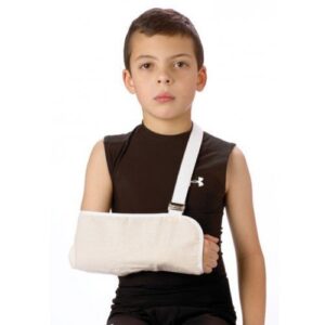 corflex youth arm sling for shoulder, wrist, or hand injuries-xs (12" x 5" pouch)