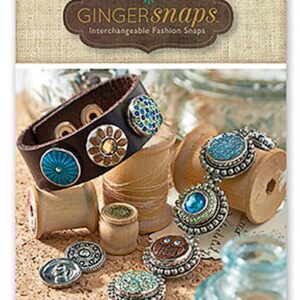 Ginger Snaps Stretch Snap Bling Ring 20mm Original Ginger Snaps