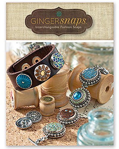 Ginger Snaps Stretch Snap Bling Ring 20mm Original Ginger Snaps