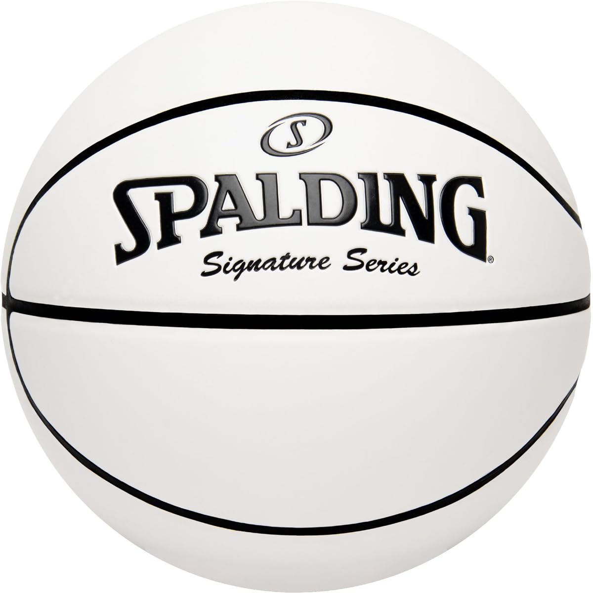 Spalding Signature Series Autograph Basketball, Faux Leather, 23.2"L x 23"W x 24.8"H