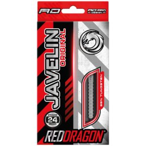 RED DRAGON Javelin: 24g - Tungsten Darts Set with Flights and Stems