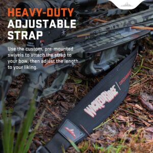 Wicked Ridge by TenPoint Neoprene Sling - Adjustable 1.25” Shoulder Strap with Thumb Loop - Compatible with All TenPoint, Wicked Ridge & Horton Crossbows