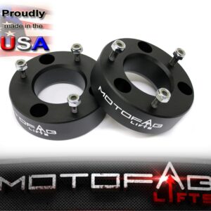 MotoFab Lifts F15-2.5 - 2.5 inch Front Leveling Lift Kit That is compatible with F150