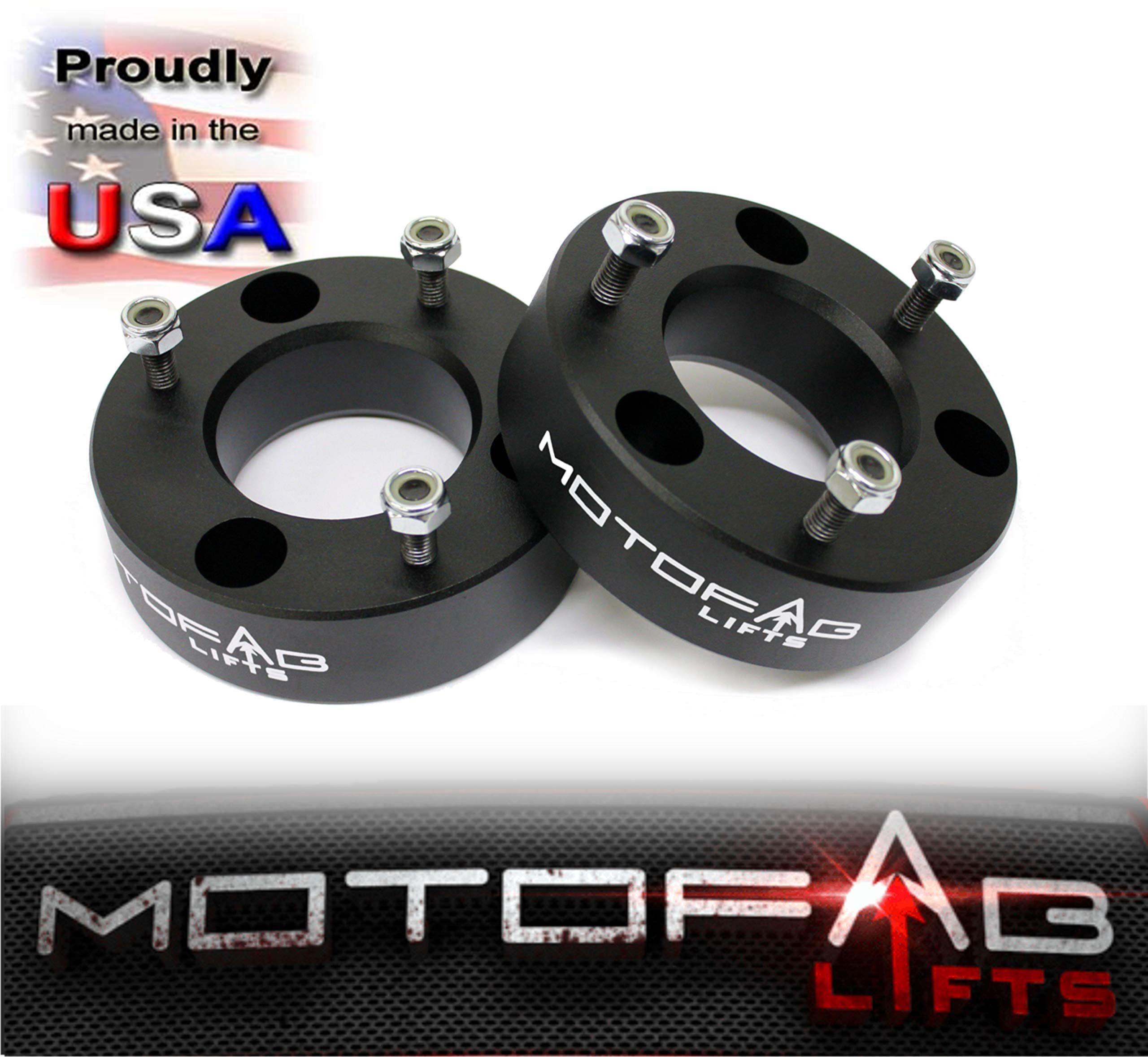 MotoFab Lifts F15-2.5 - 2.5 inch Front Leveling Lift Kit That is compatible with F150