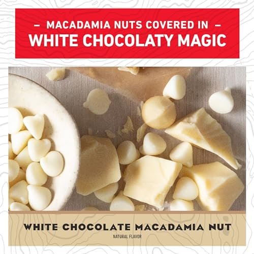 Clif Bar - White Chocolate Macadamia Nut Flavor - Made with Organic Oats - 9g Protein - Non-GMO - Plant Based - Energy Bars - 2.4 oz. (6 Pack)