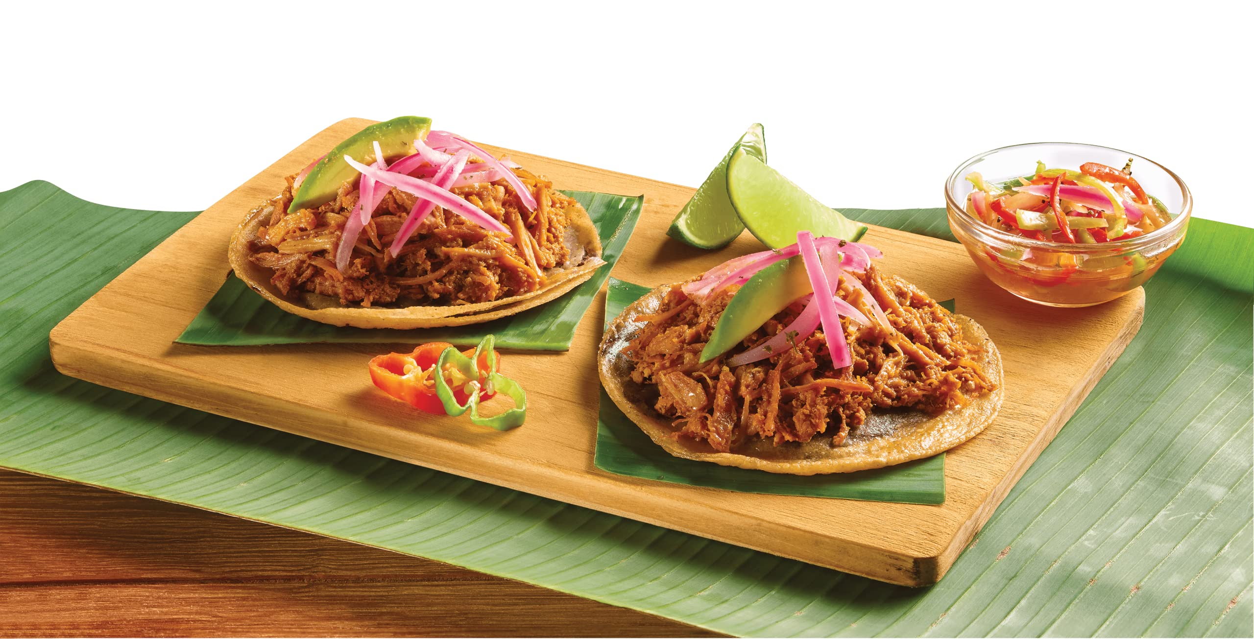 Chata Cochinita Pibil Can | Shredded, Annato Seasoned Pork Meat | Ready-to-Eat | No Preservatives | 14.1 Ounce (Pack of 1)