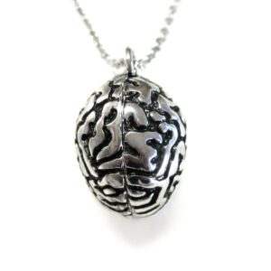 Kiola Designs Anatomical Brain Necklace