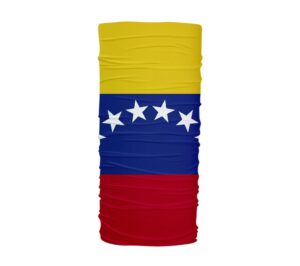 scudopro venezuela flag multifunctional uv protection headband face dust mask bandana