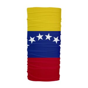 ScudoPro Venezuela Flag Multifunctional UV Protection Headband Face Dust Mask Bandana