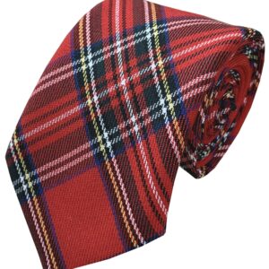 Men's Scottish Royal Stewart Tartan Neck Tie