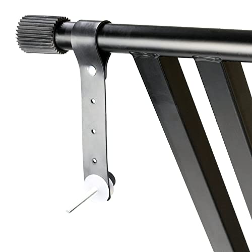 RockJam Adjustable Keyboard Stand with Locking Straps & Quick Release Mechanism