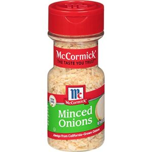 mccormick minced onions, 2 oz