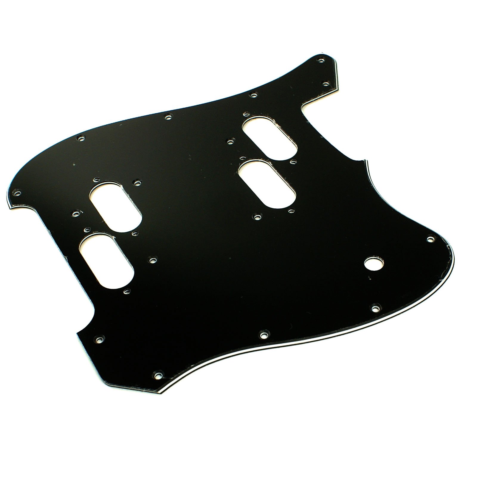 (E86) Custom Guitar Pickguard Fits Electric XII, 3ply Black