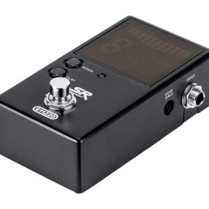 Monoprice Chromatic Pedal Tuner - Black, Normal & True-Bypass Outputs, Easy to Tune Your Bass & Guitars - Stage Right Series