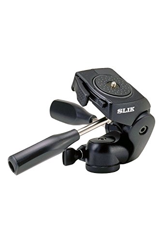 SLIK PRO 700DX Professional Tripod with Panhead (Black)