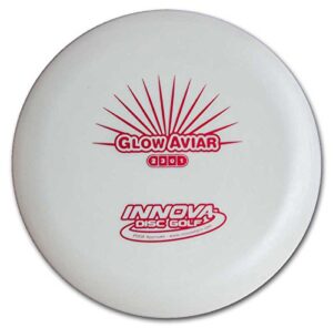 innova disc golf glow dx aviar putter golf disc, 170-172gm (colors may vary)