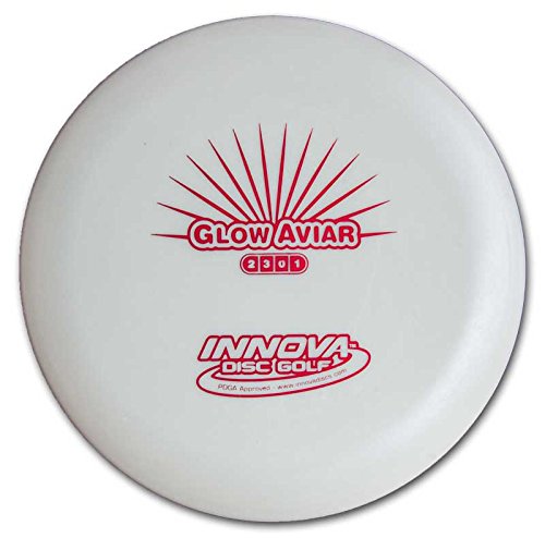 Innova Disc Golf Glow DX Aviar Putter Golf Disc, 170-172gm (Colors may vary)