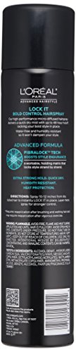 L'Oreal Paris Advanced Hairstyle Lock It Bold Control Hairspray 8.25 Ounce